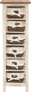 Wood Rattan Cabinet P978213