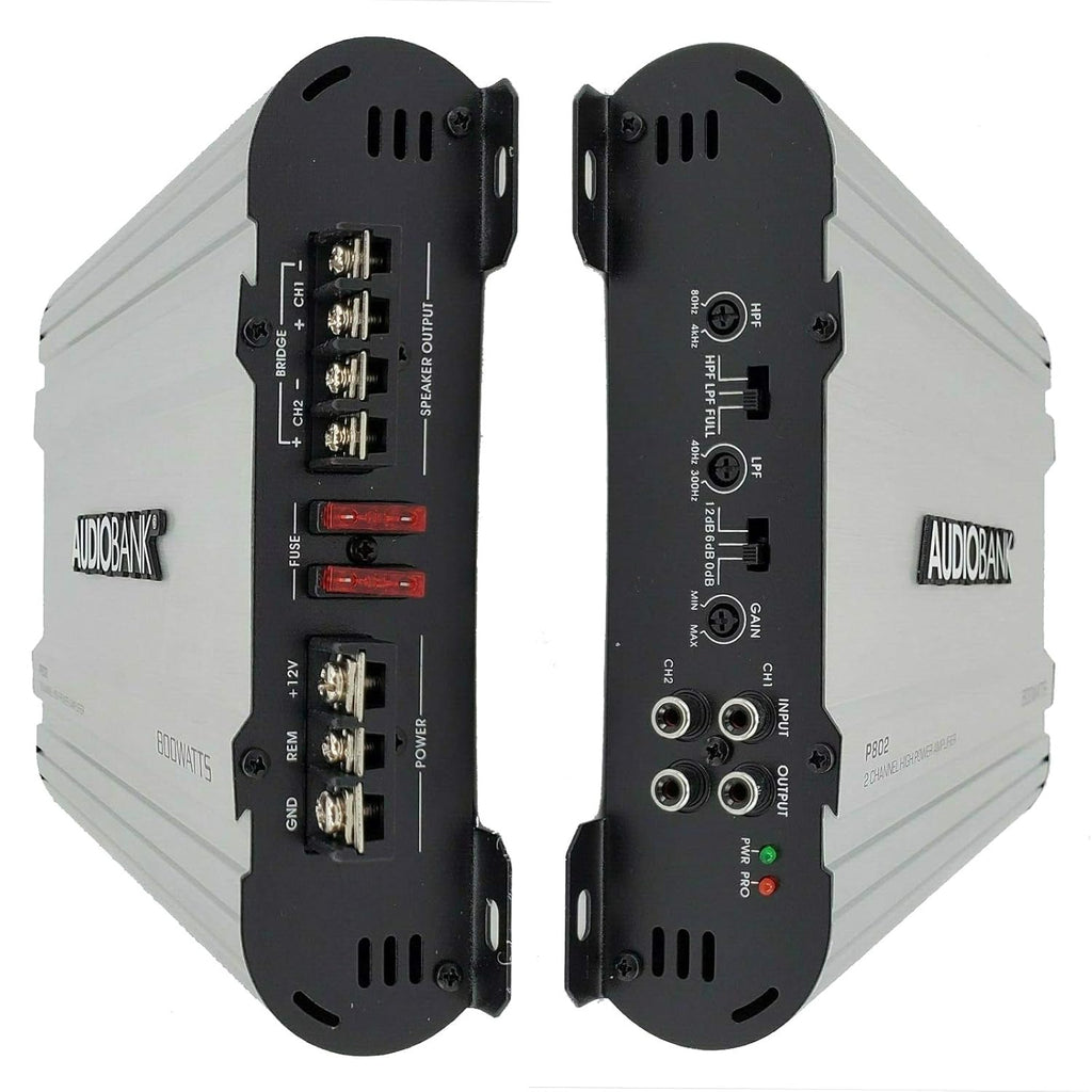 2 Channels 800 Watts Car Audio Stereo Amplifier P241511