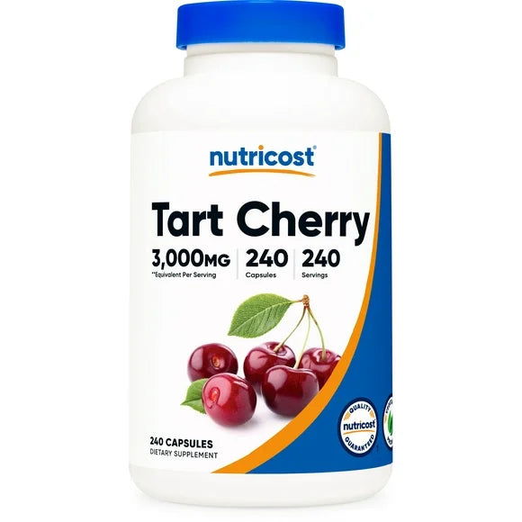 Tart Cherry Extract 3000mg 240 Vegetarian Capsules F32278
