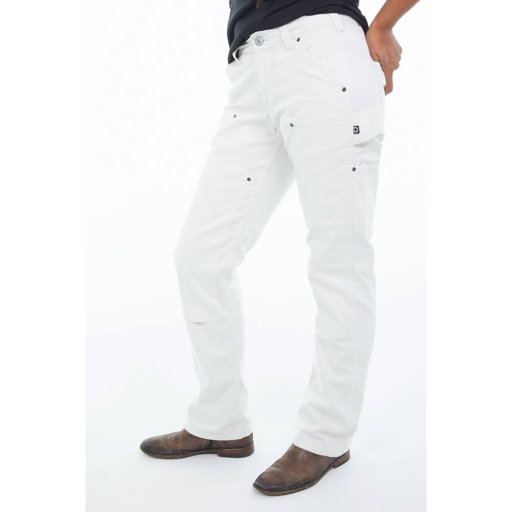 White Canvas Taskpant N878571