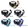 Snorkel Set with Swimming Goggles and Dry Snorkel Tube J17566