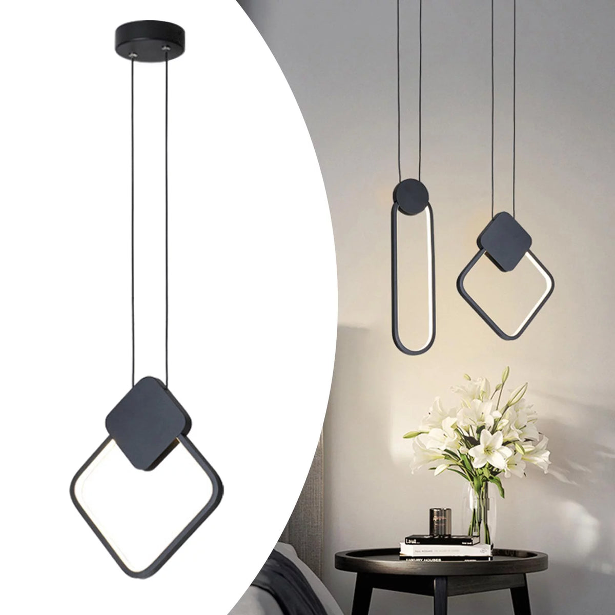 Metal Ceiling Pendant Hanging Light Chandelier Lamp A585