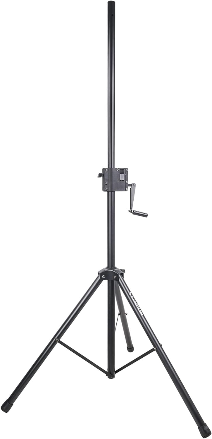 2-Pack Crank-Up Tripod Speaker Stands with Carry Bags P276