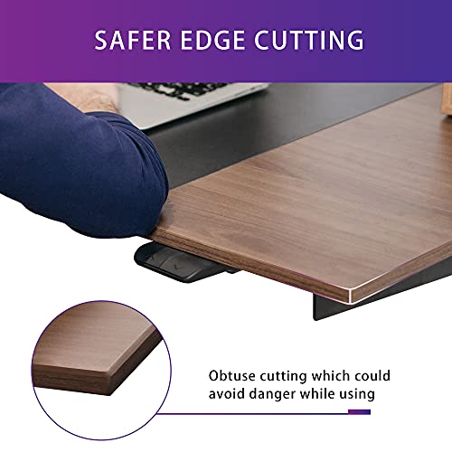 Electric Standing Desk 48 x 24 Inch Height Adjustable Sit Stand Desk with Splice Board S47457