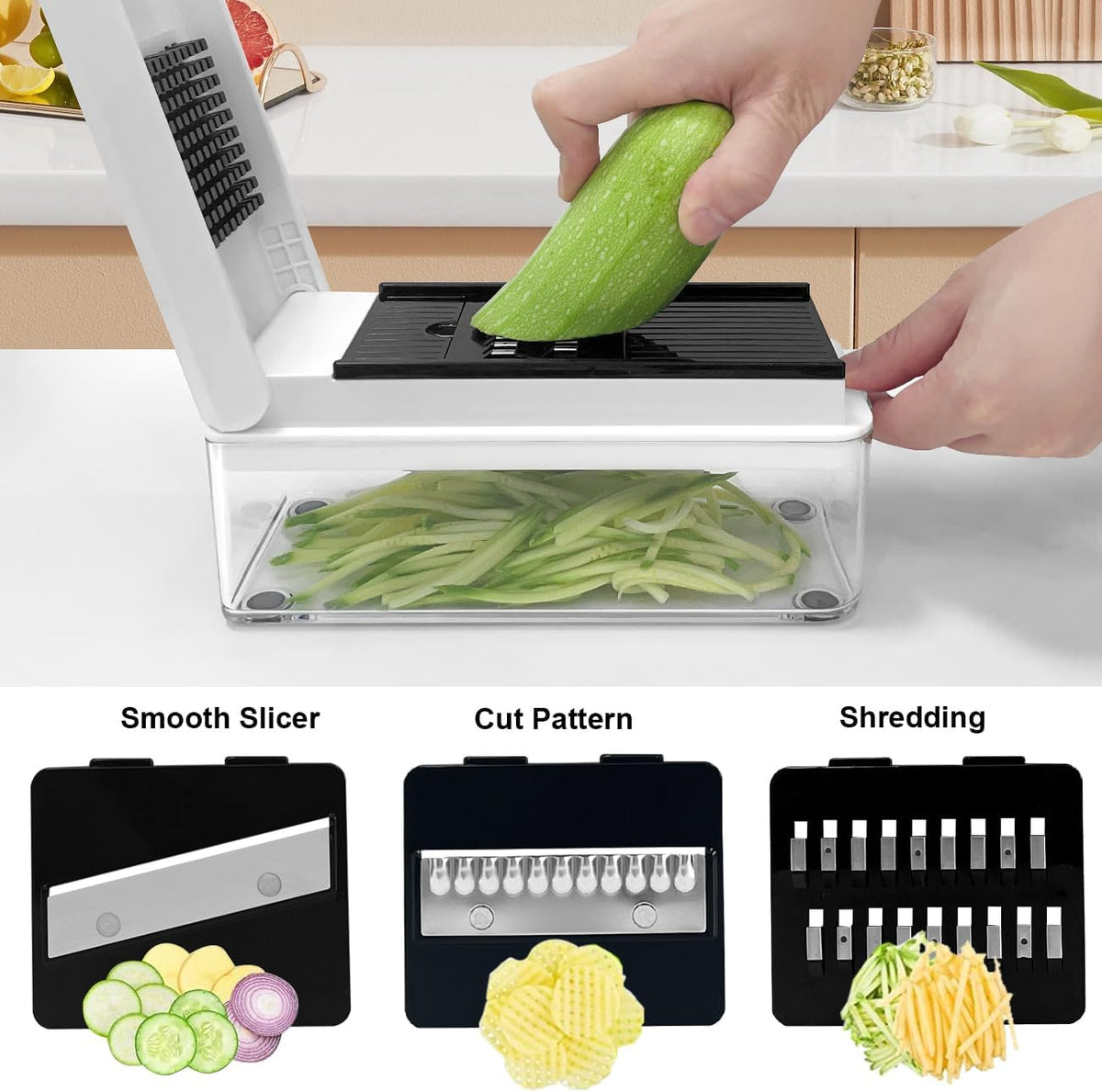 14 in 1 Vegetable Chopper with Container W136