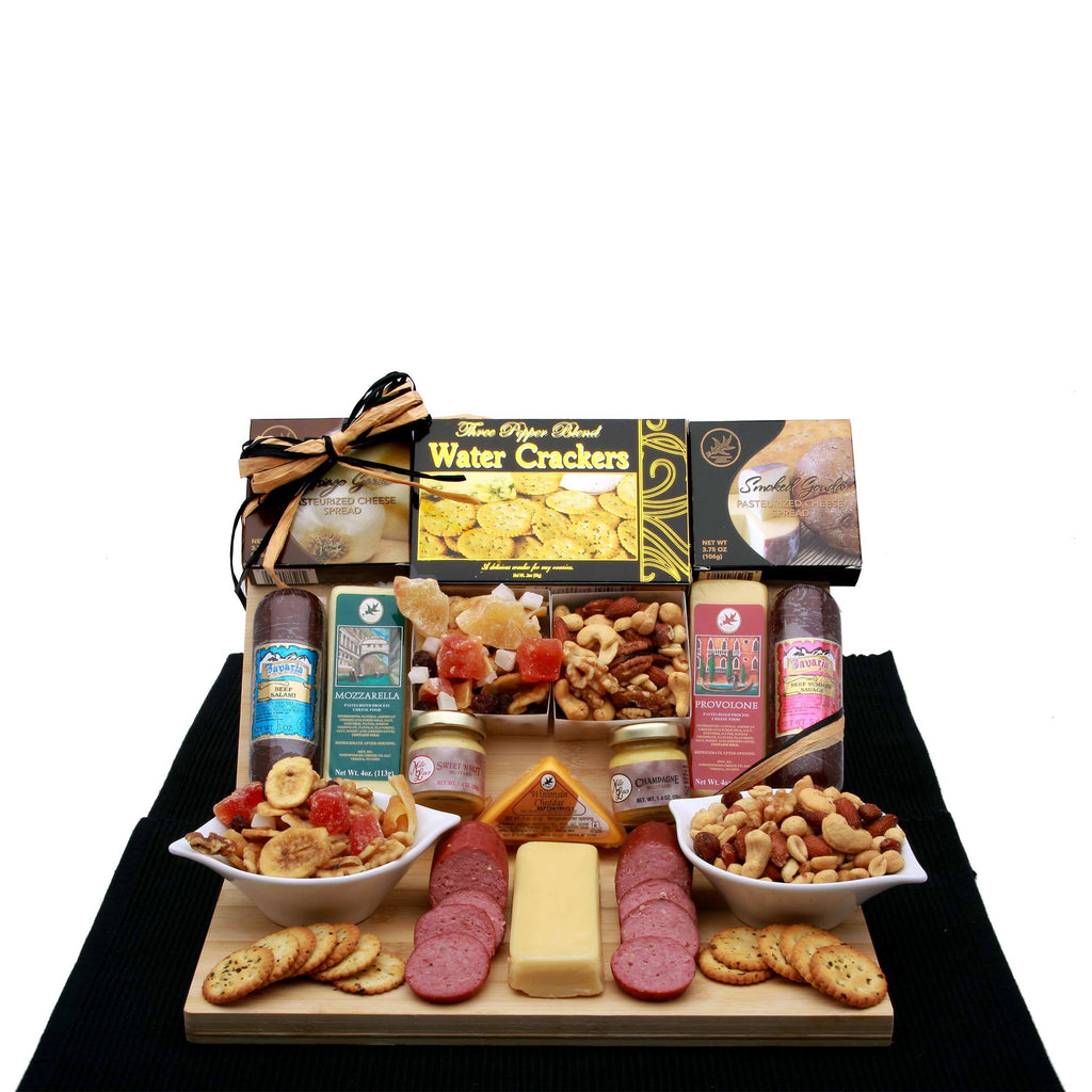 Meat Cheese Gourmet Gift Basket K19710