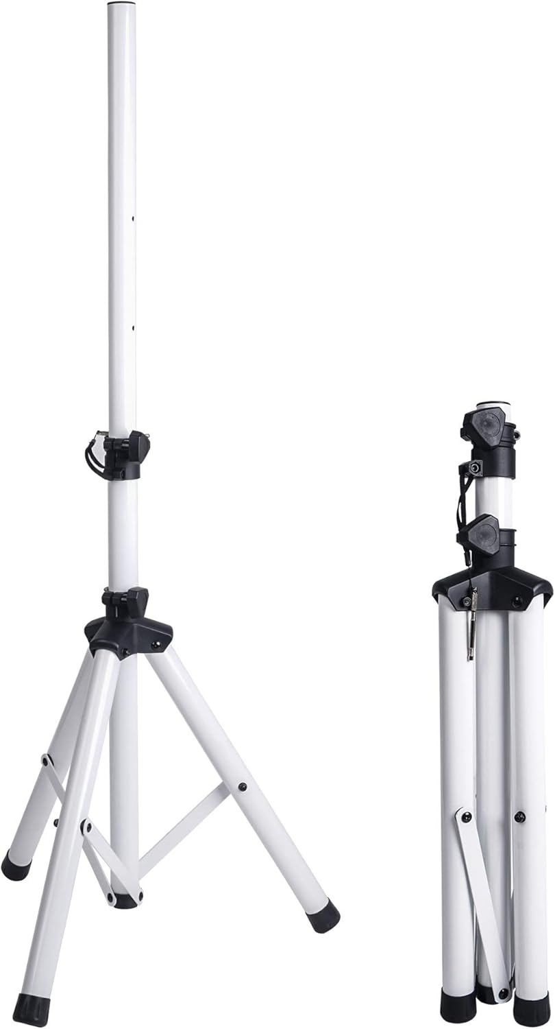 2-Pack Crank-Up Tripod Speaker Stands with Carry Bags P276