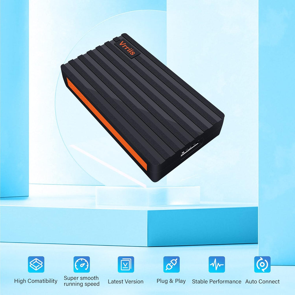 Wireless CarPlay Adapter Dongle Plug & Play Auto-Connect D472