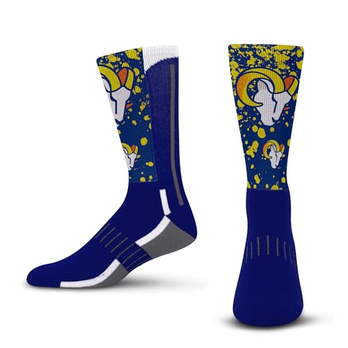 NFL Team Color Logo Crew Sock Q290104