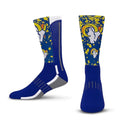 NFL Team Color Logo Crew Sock Q290104