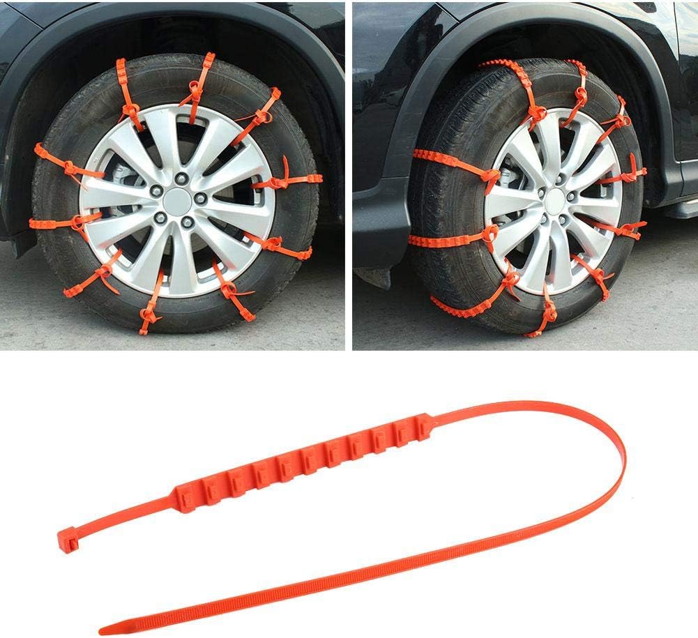 20pcs Nylon Anti Skid Tire Chains with Gloves D473900