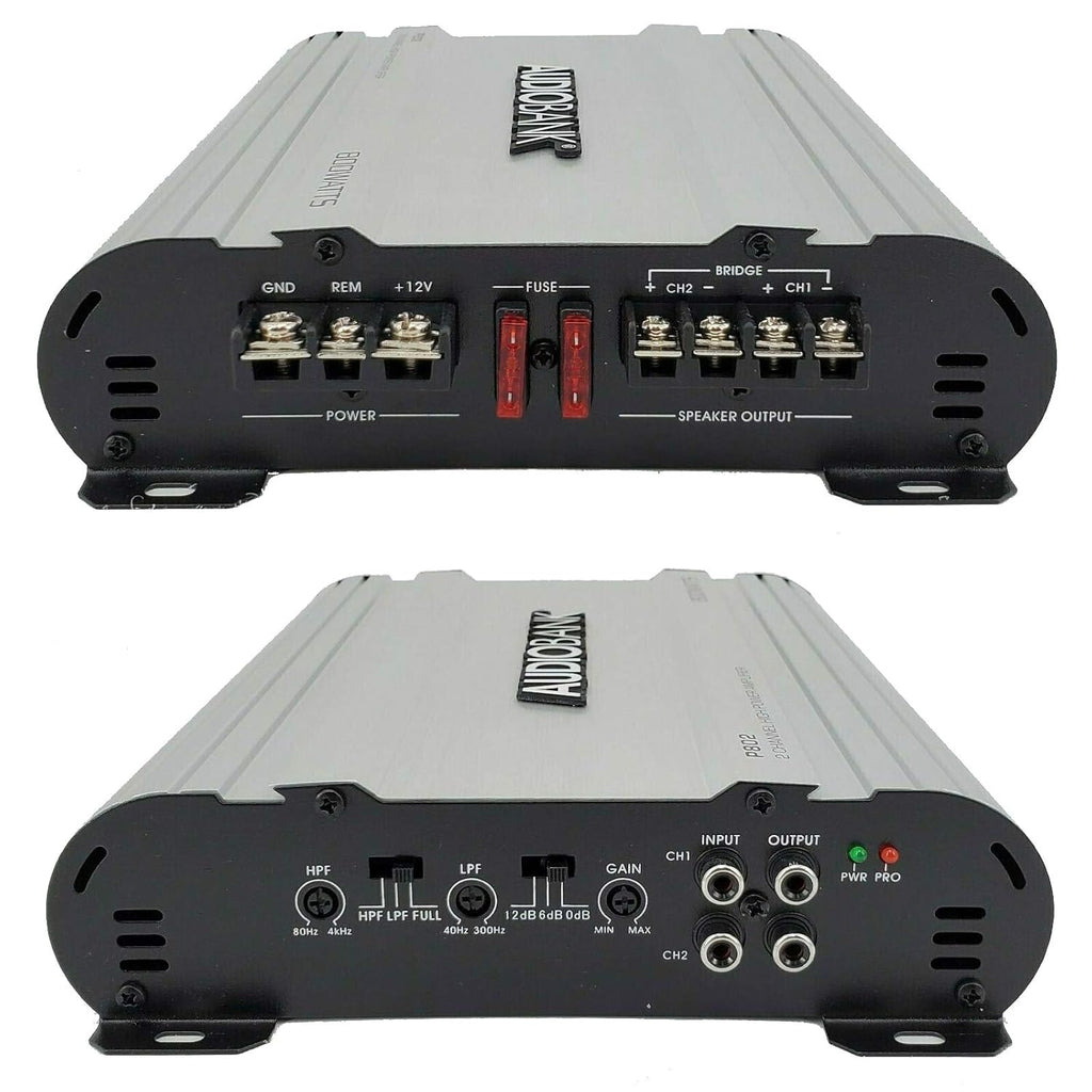 2 Channels 800 Watts Car Audio Stereo Amplifier P241511