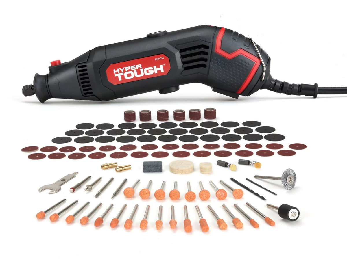 1.5 Amp Corded Rotary Tool with 105 Accessories & Storage Case E71319