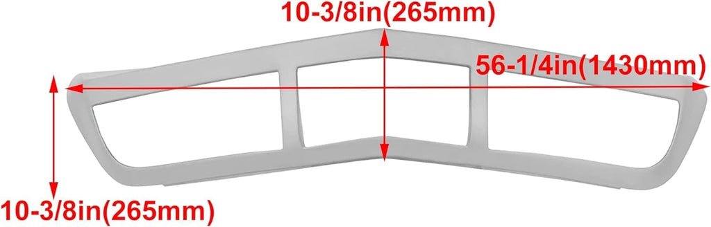 Front Bumper Fiberglass J581