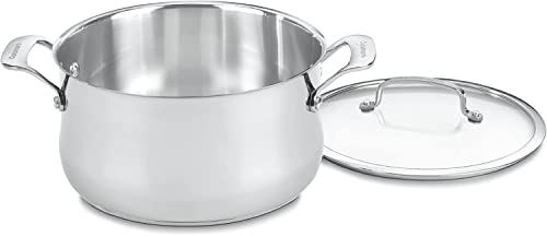 6-Quart Stainless Saucepot with Glass Cover I325015