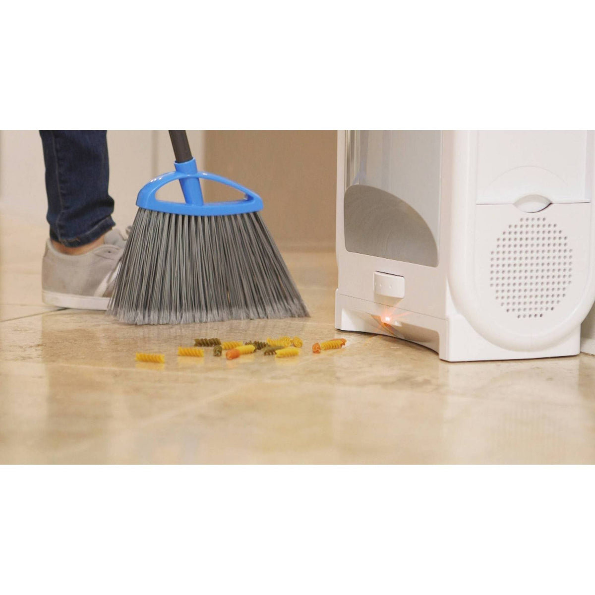 White Bagless HEPA Canister Vacuum X82564