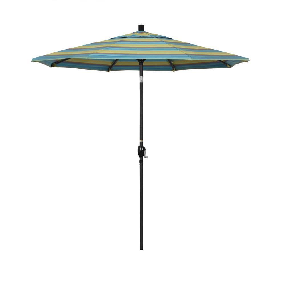7.5 ft. Aluminum Push Button Tilt Market Umbrella R545962