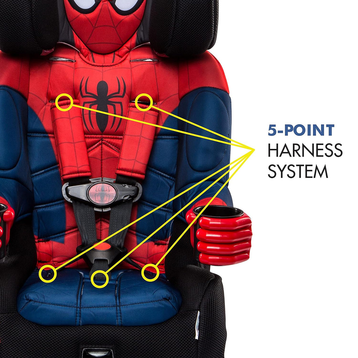 2-in-1 Harness Booster & High Back Booster Car Seats F537335