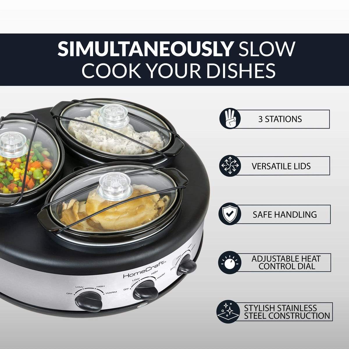 1.5 Quart Stainless Steel Cooker M7949