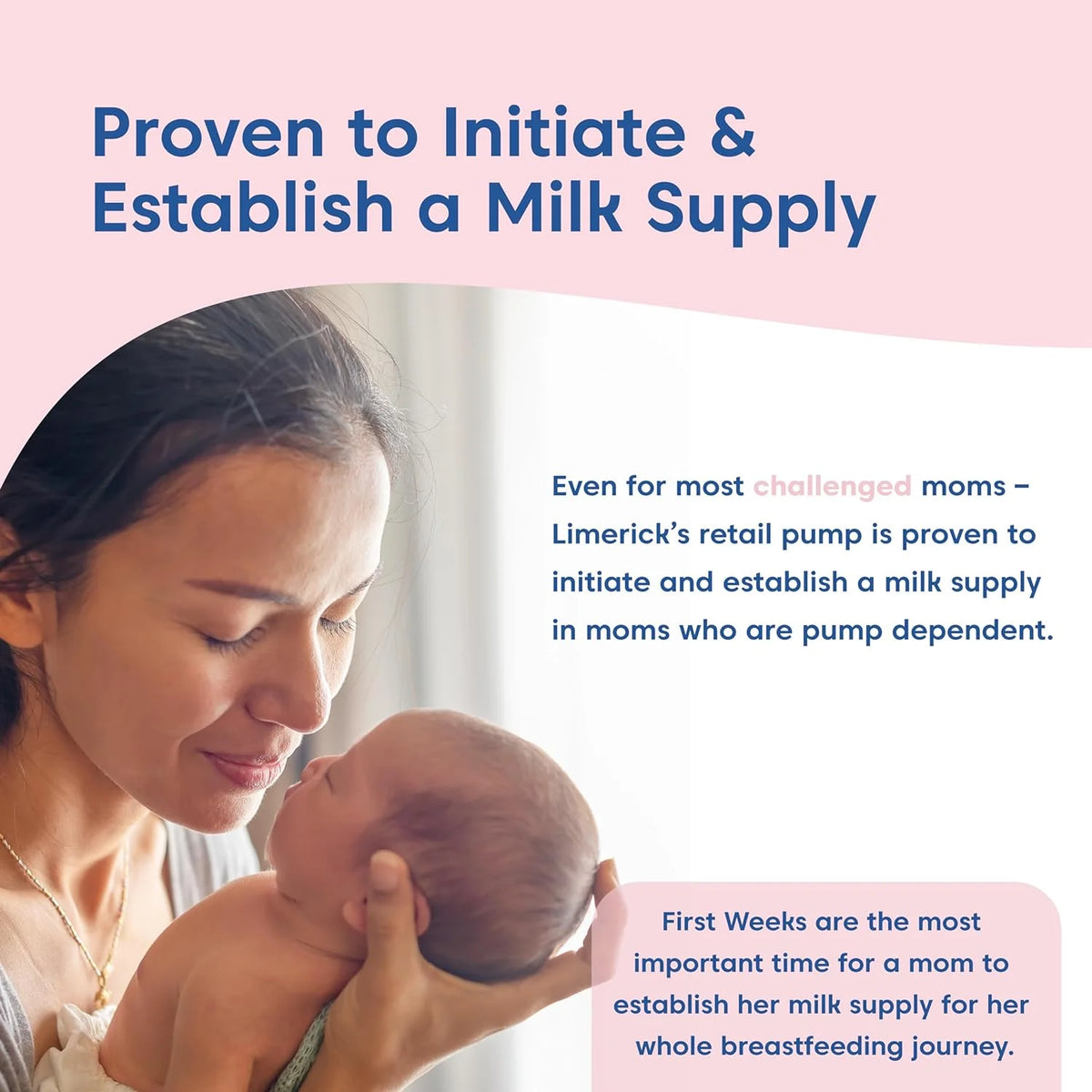 Electric Breast Pump with Silicone Breast Cups Q263