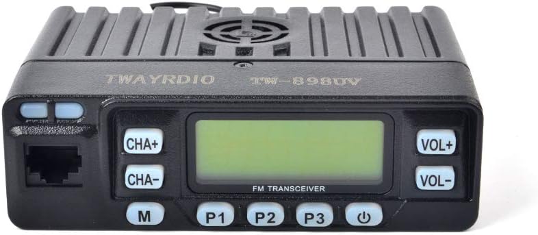 25W Dual Band UHF/VHF Mobile Transceiver with Program Cable and Software Q141
