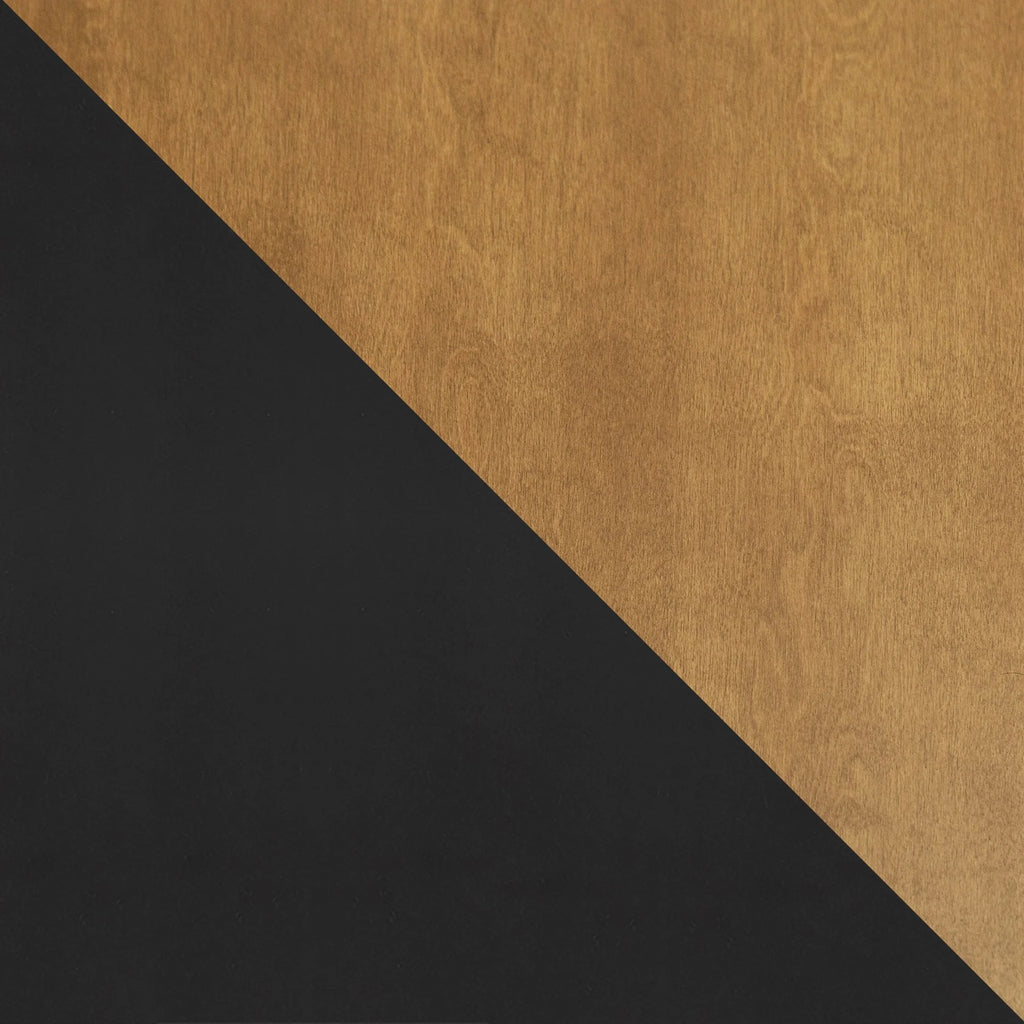 Black/English Oak Round Dining Table R25965