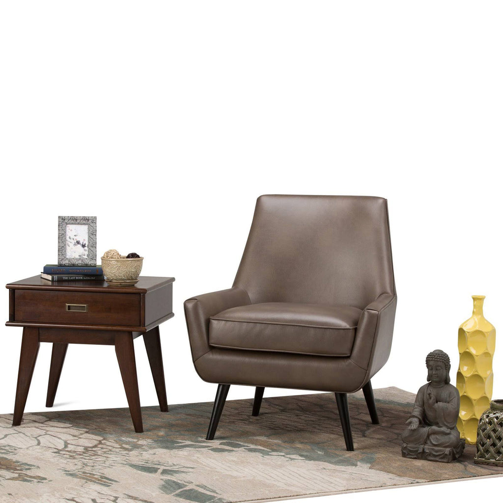 Warm Grey Accent Chair A611
