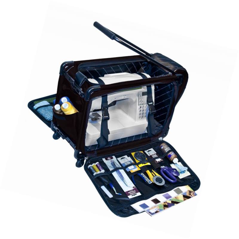 Black Machine Case on Wheels T847346