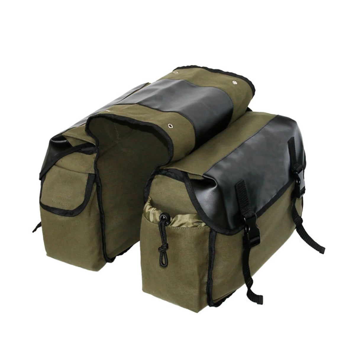 Waterproof Canvas Motorbike Saddle Bag T95688