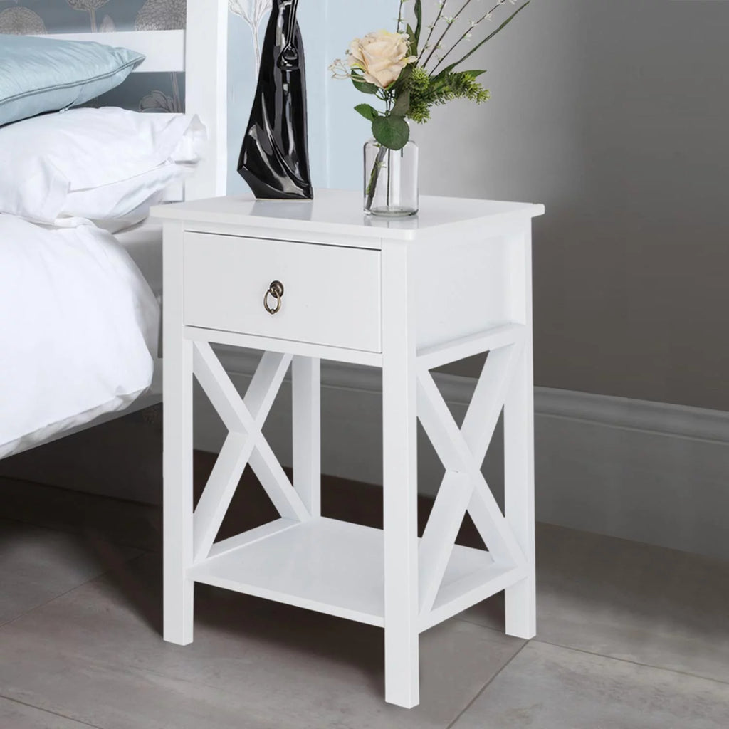 2-Tier Nightstand End Table R870015