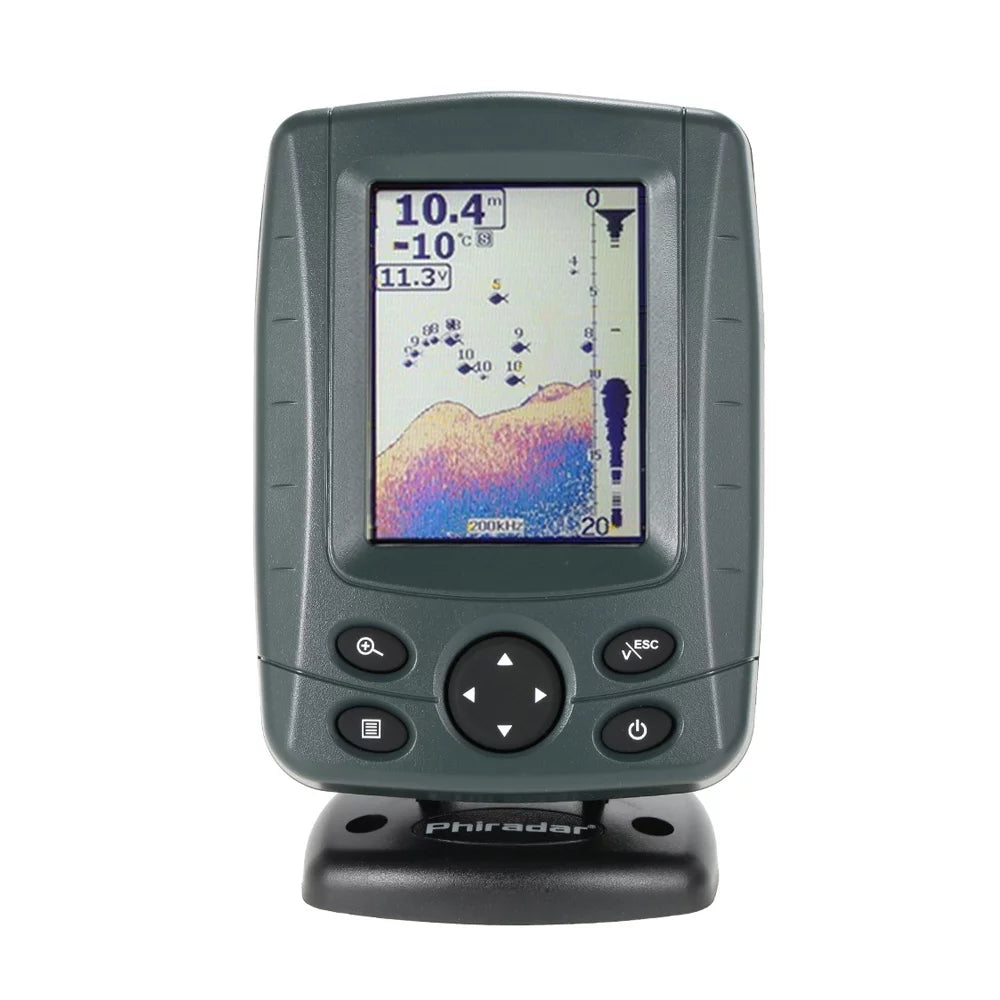 Portable LCD Fish Finder Sonar Sensor Depth Locator G1440