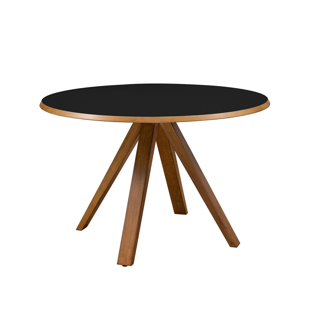 Black/English Oak Round Dining Table R25965