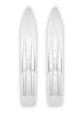 Pair of White Snowmobile Skis Y942924