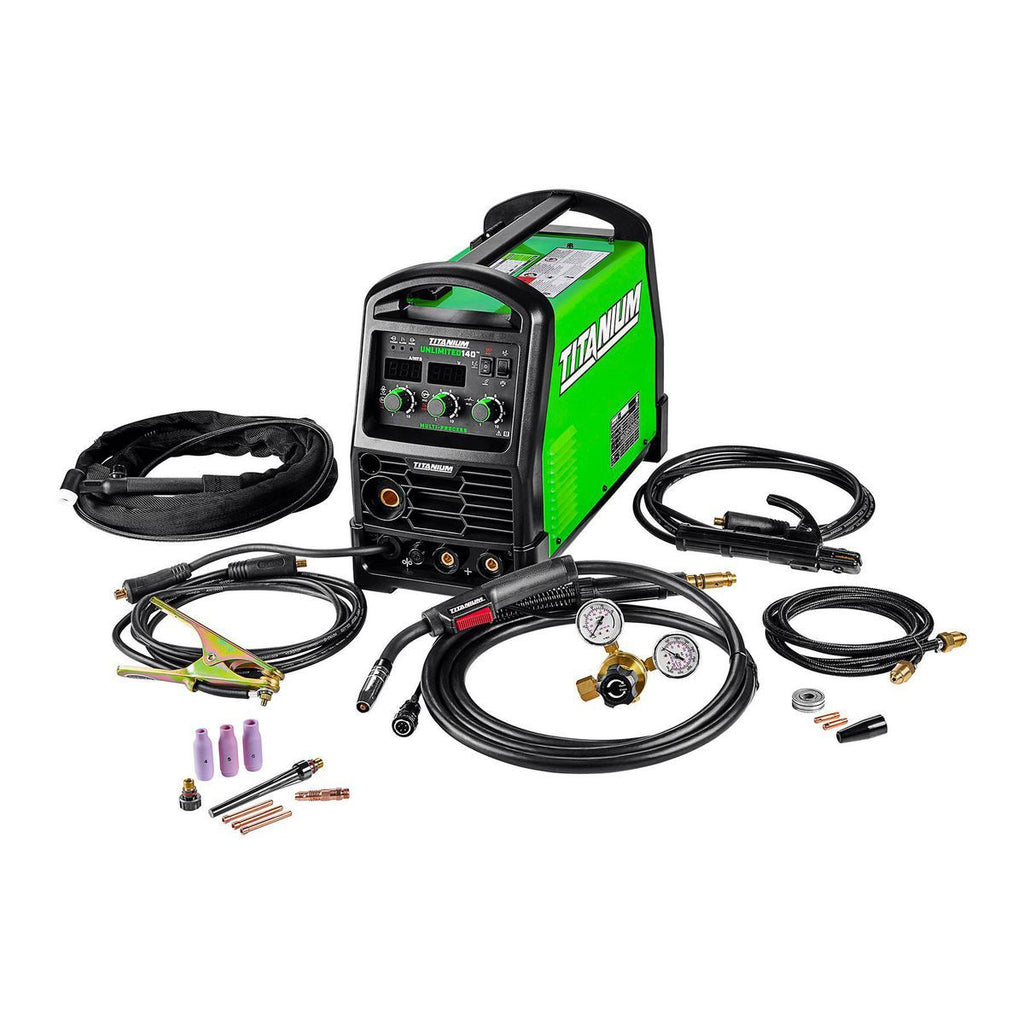 140 Professional Multiprocess Welder with 120V Input O86583