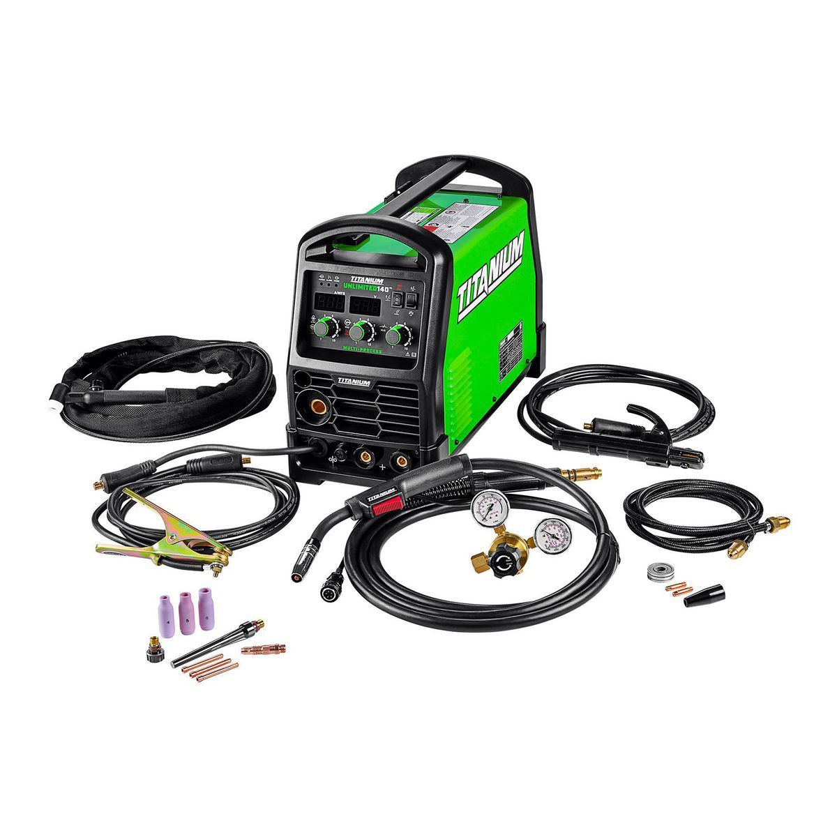 140 Professional Multiprocess Welder with 120V Input O86583