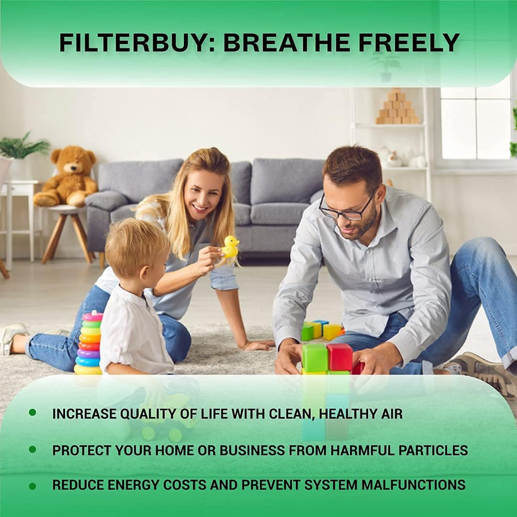 16x25x4 MERV 13 Pleated HVAC Air Filter (4-Pack) N1249