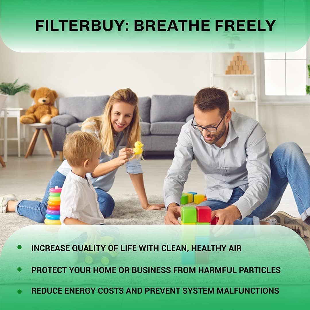 16x25x4 MERV 13 Pleated HVAC Air Filter (4-Pack) N1249