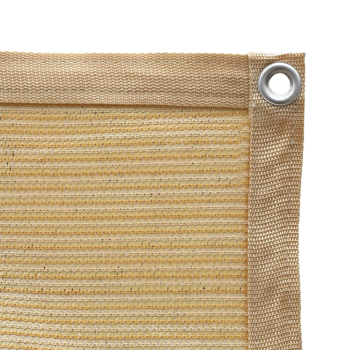 10' x 12' Wheat Shade Cloth with Grommets M6525