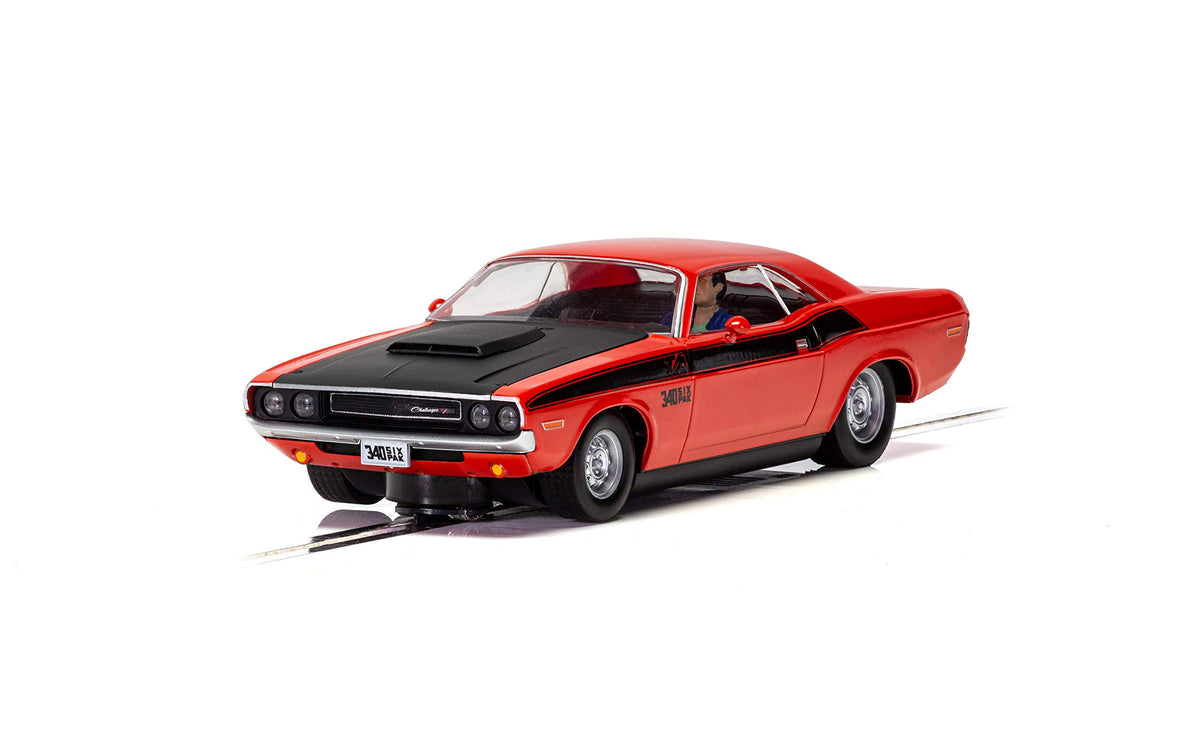 Red Black Dodge Challenger Car B952