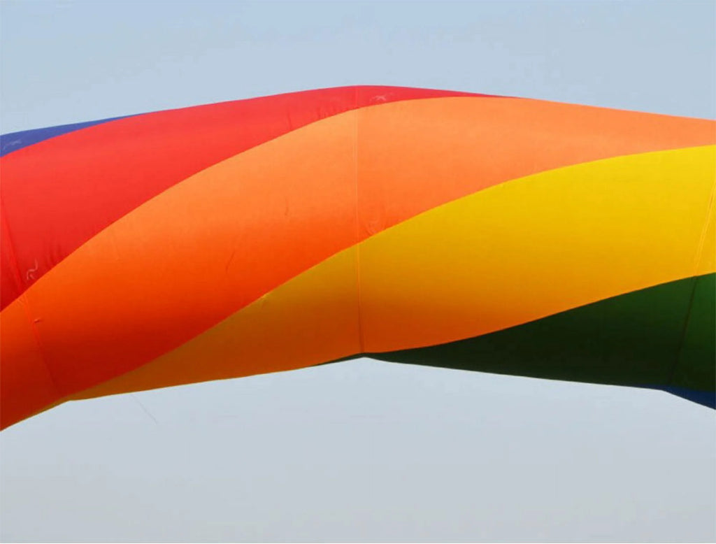 Inflatable Rainbow Advertising Arch with PU Coated C65172