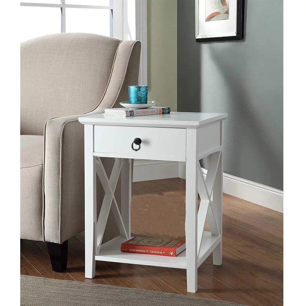 2-Tier Nightstand End Table R870015