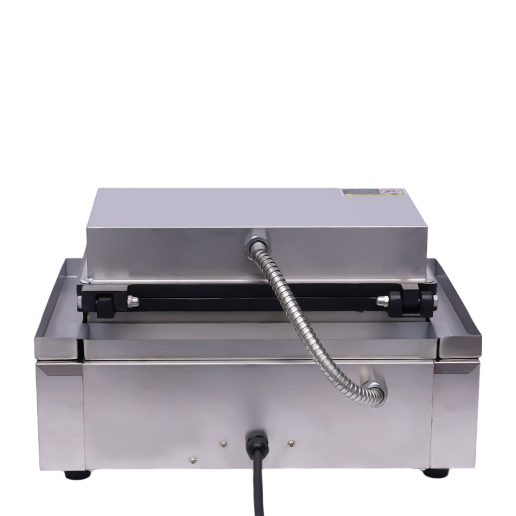 110V 6PCS Commercial Nonstick Electric Waffle Maker Machine 1500W S618