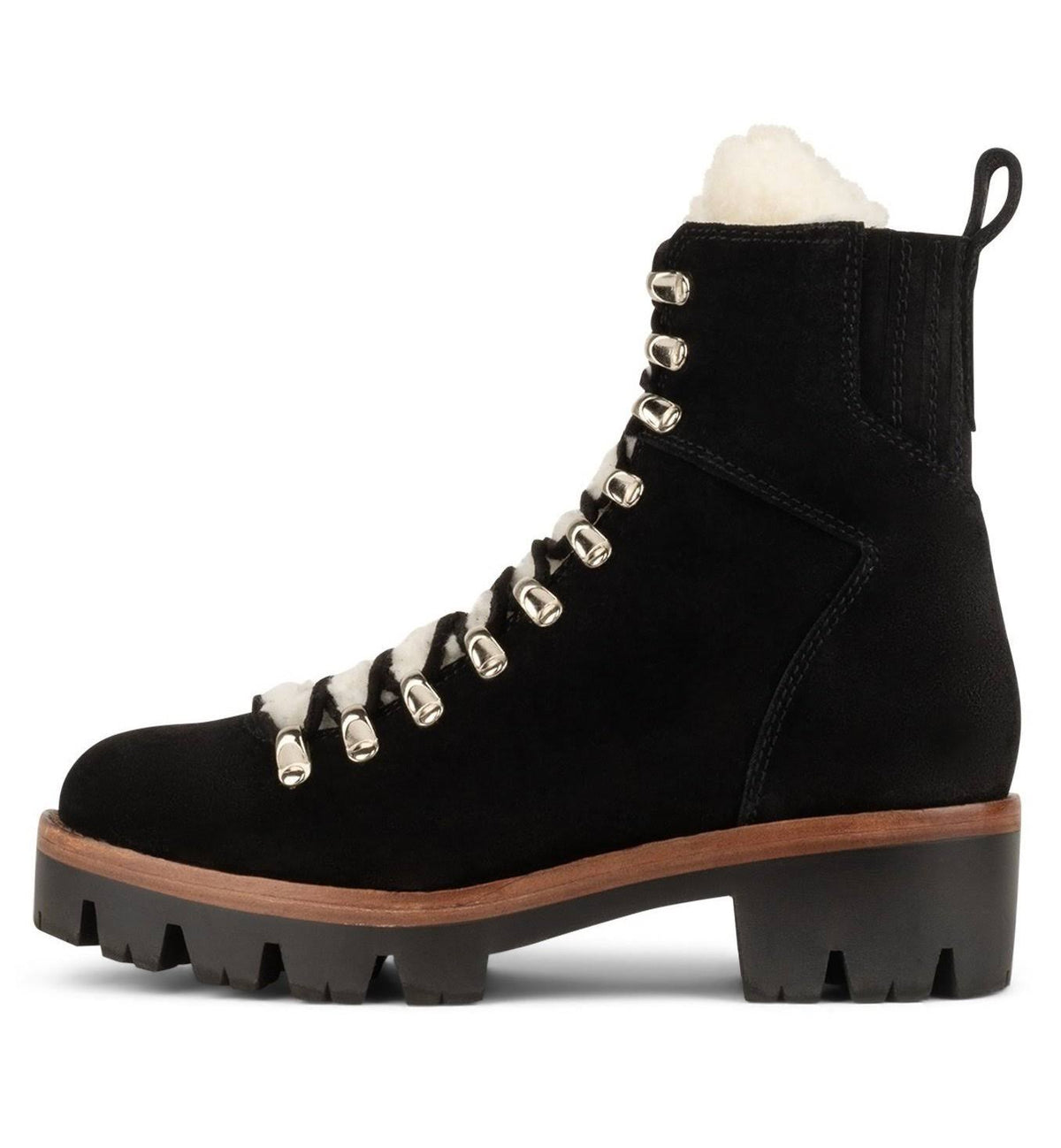 Taupe Suede Ivory Boots P726629