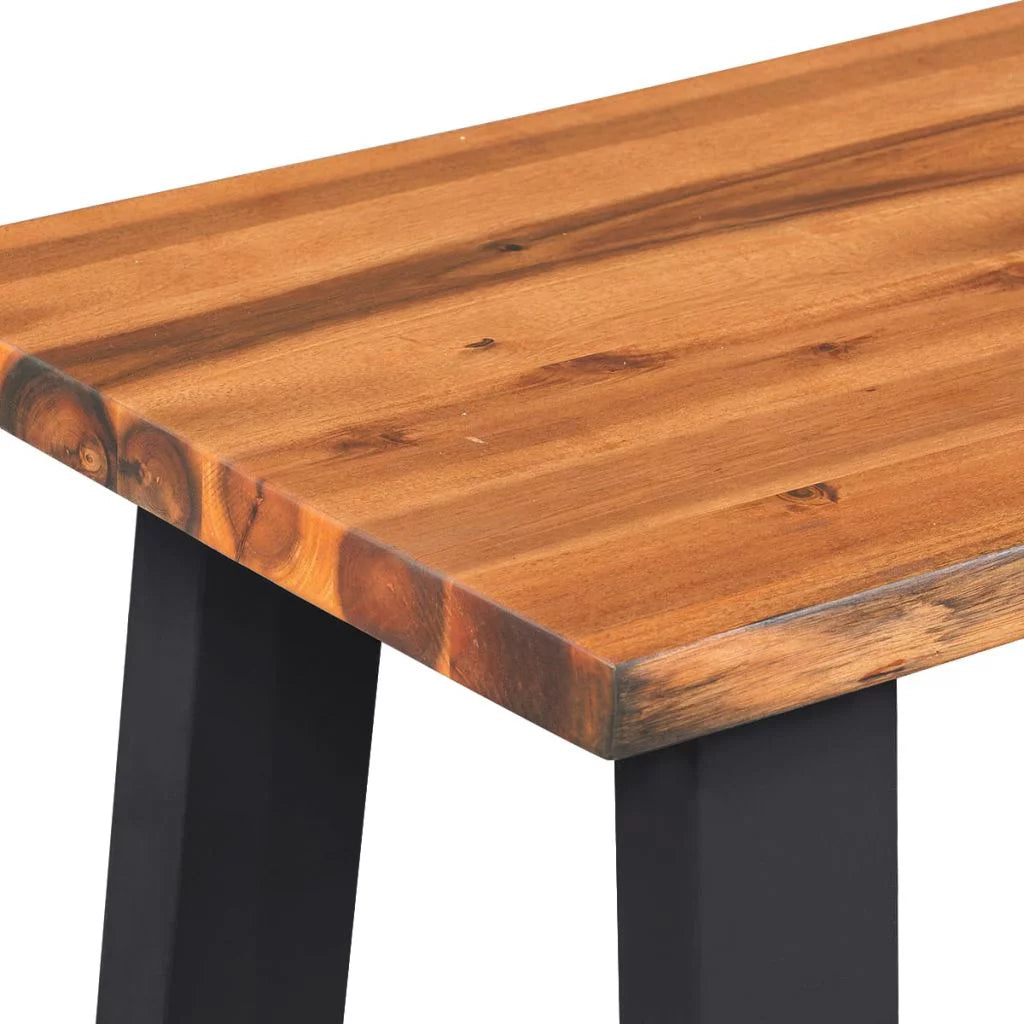 Solid Acacia Wood Bench C30226