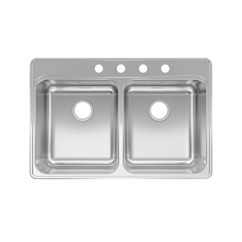 Double Stainless Steel Sink V199