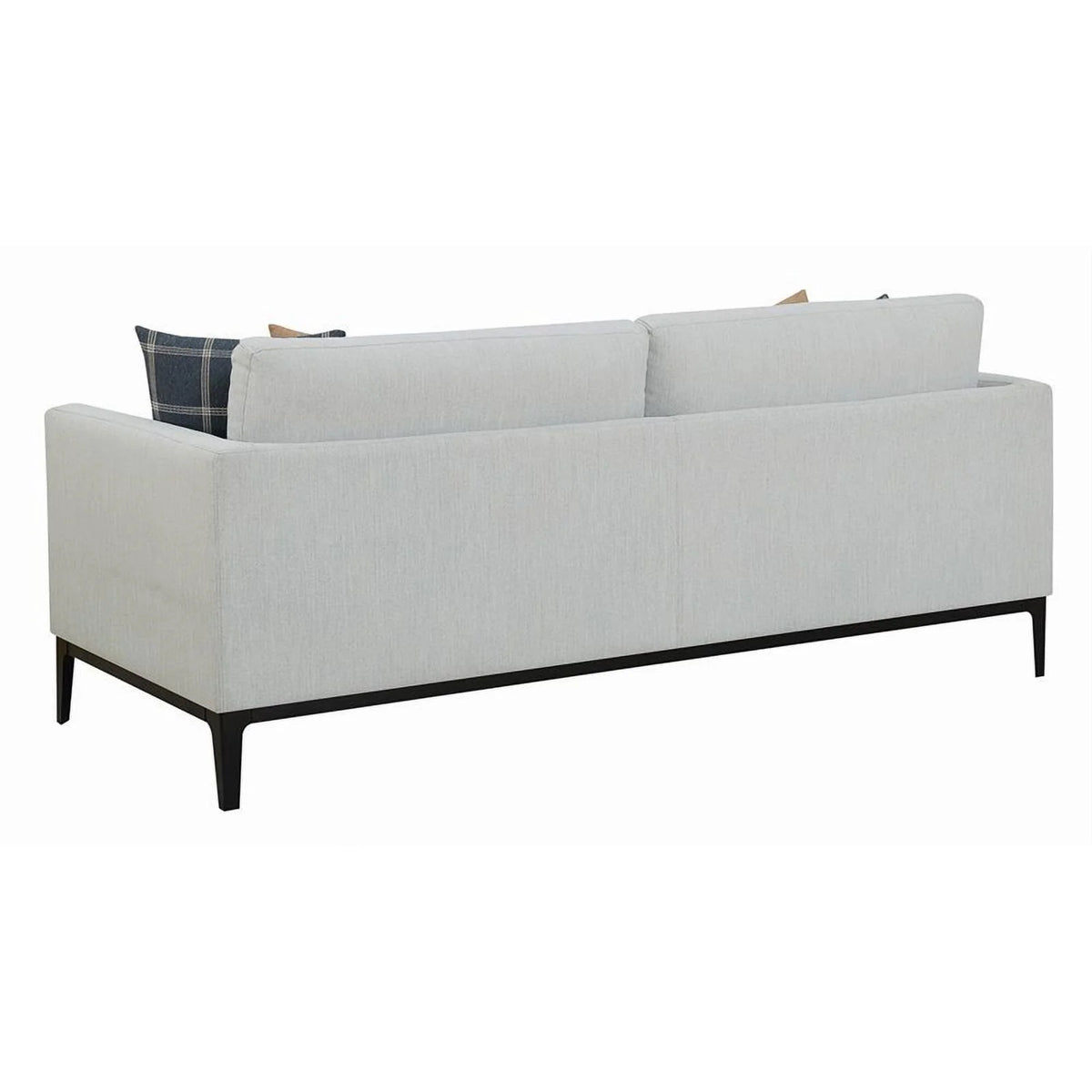 Light Gray Upholstered Fabric Sofa M30142