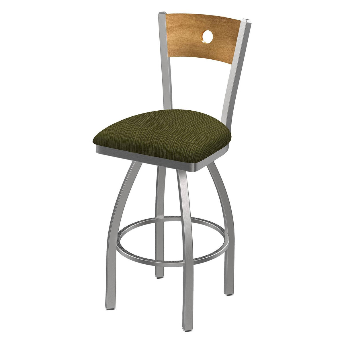 25x22 Counter Stool with Anodized Nickel Finish G96898