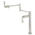 Polished Nickel Deck Mount Pot Filler P514