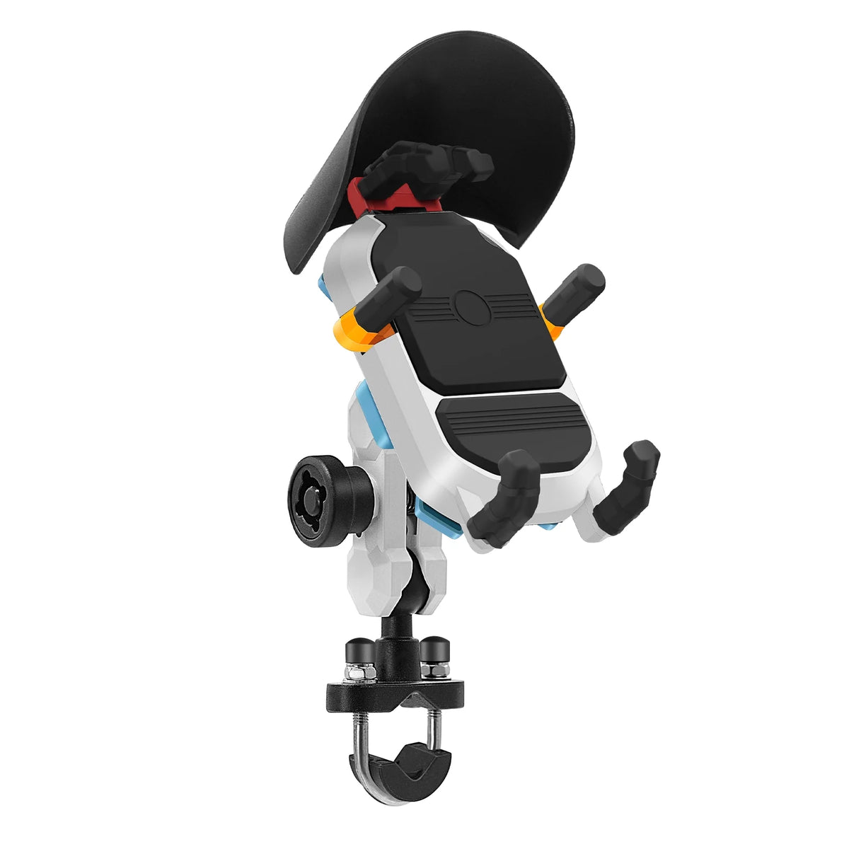 Waterproof Motorcycle Phone Mount Holder with 360° Rotation Handlebar Mount V62126