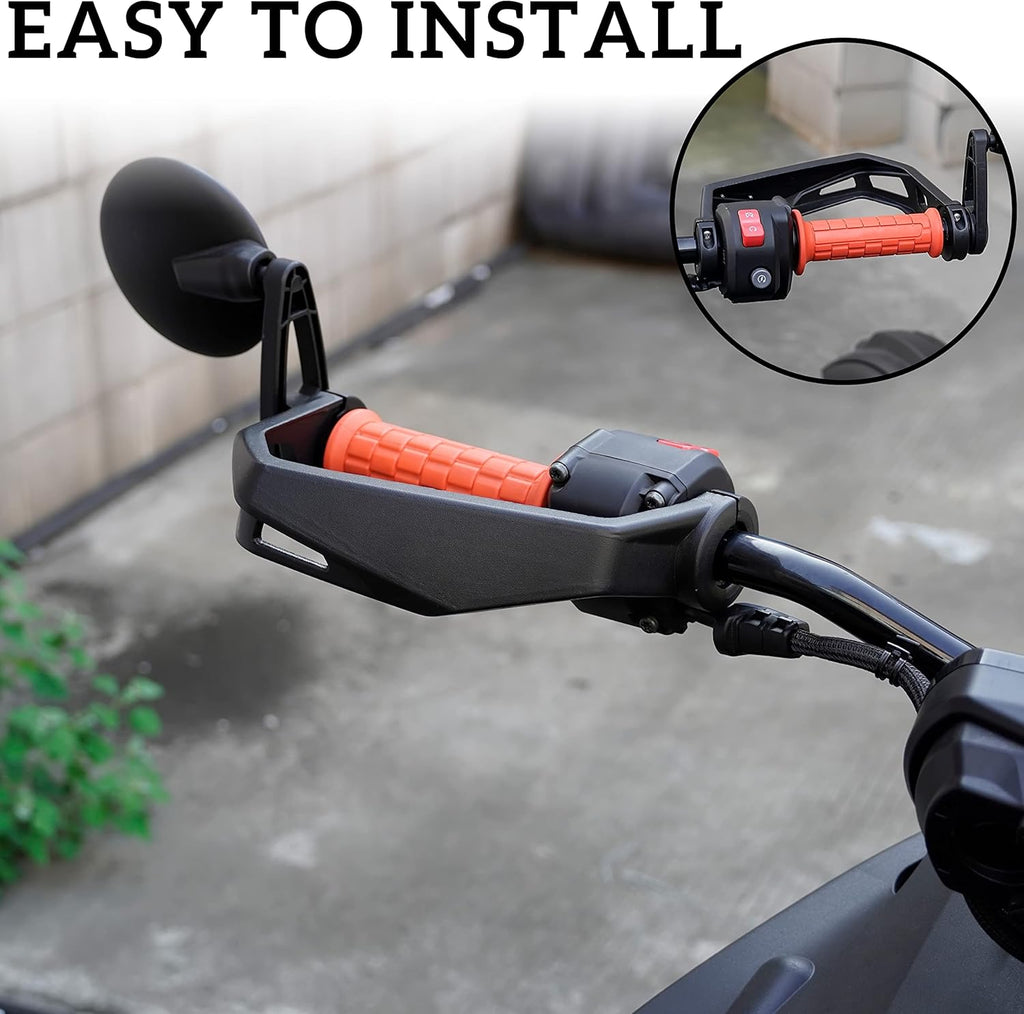 Black Aluminum Hand Guards Protector Kit (2PCS) M831419